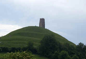 Glastonbury Tor - Dion Fortune. Photo - Brian Haughton